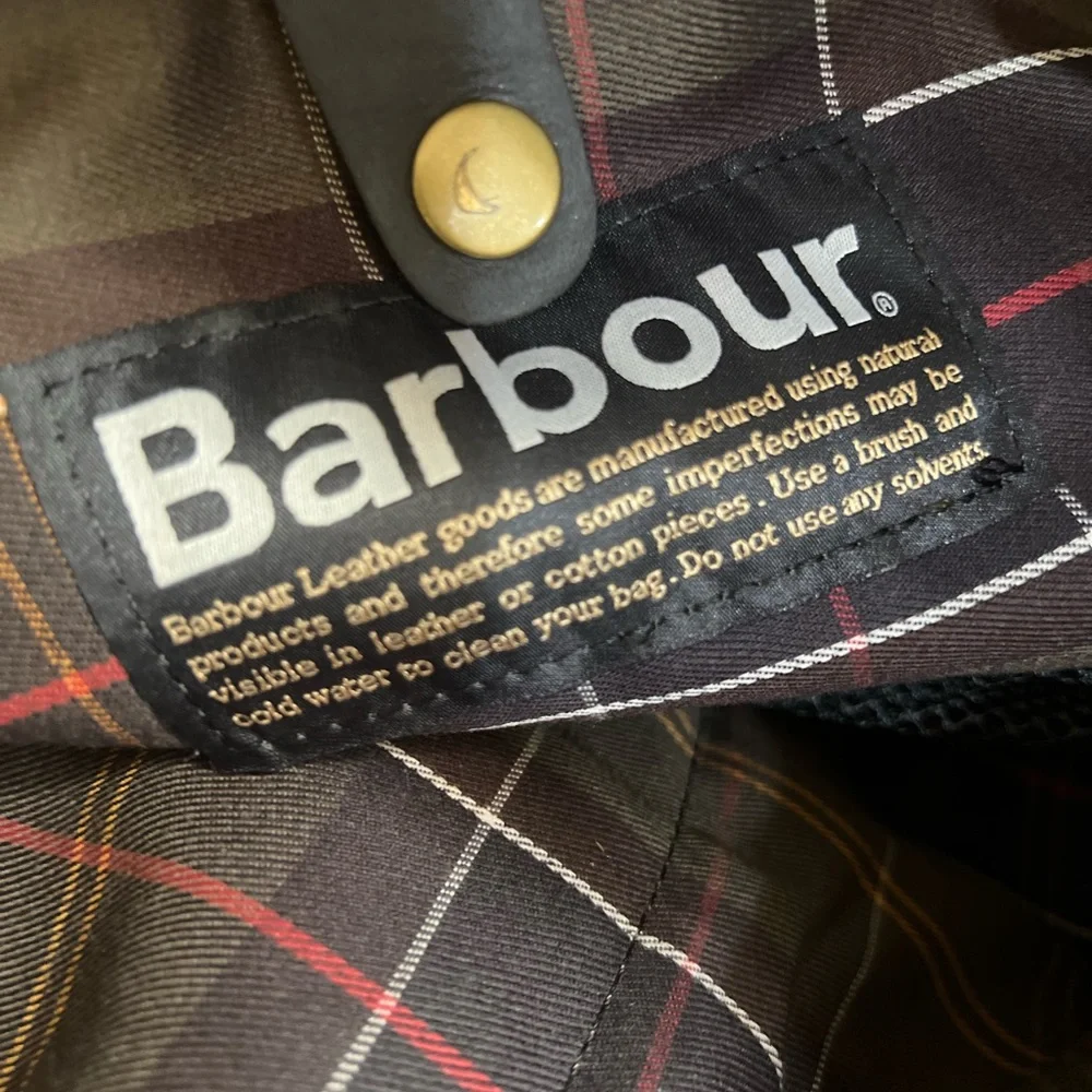 Barbour Messenger Bag Brown Wax Leather Tarras Laptop Satchel Shoulder Briefcase